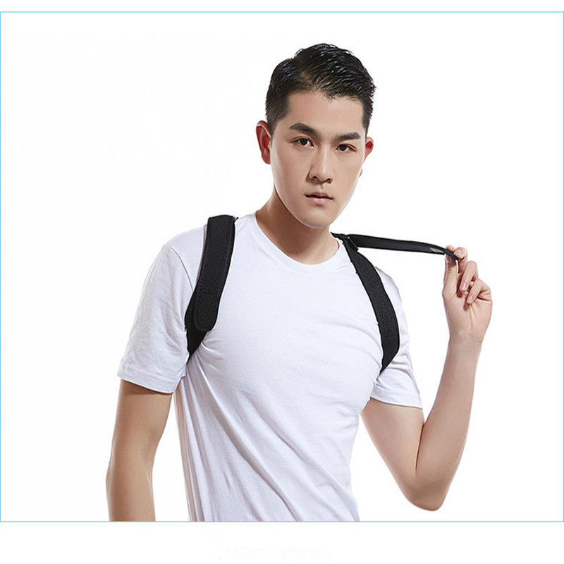 Коректор на стойката за деца и възрастни, регулируема презрамка, гума, модел 003, подходящ за всички сезони