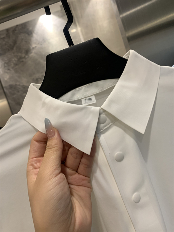 Ανδρικό κοντομάνικο polo πουκάμισο – Διαπνέον, Γρήγορο στέγνωμα, Υψηλή ελαστικότητα, Σφιχτή Εφαρμογή