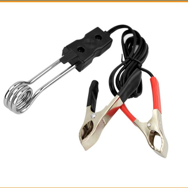 Auto grijač vode s električnom grijaćom šipkom, 12V/24V, 45W, model F4207, ABS