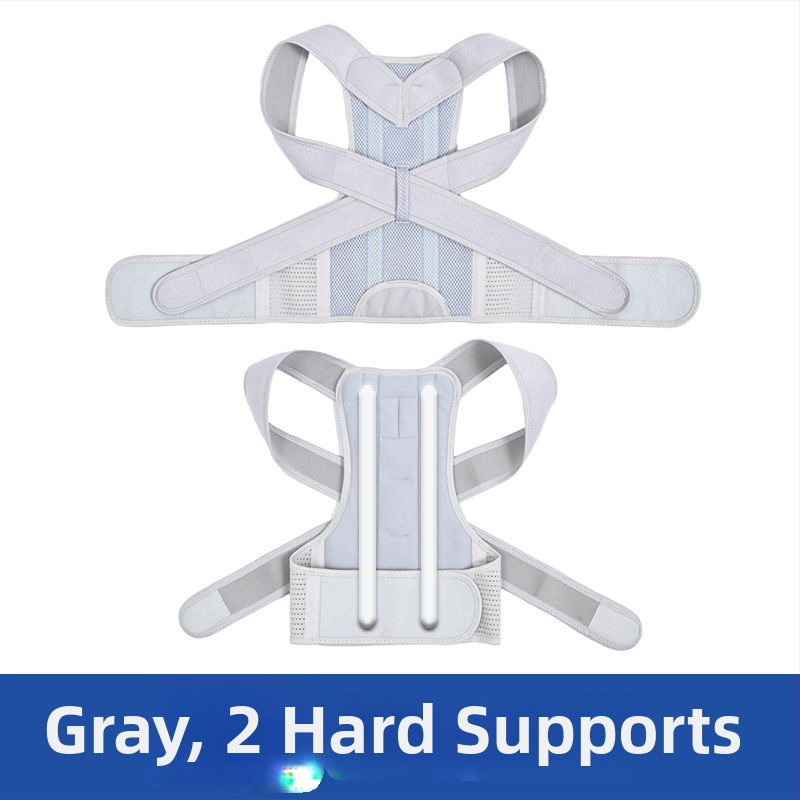 Pás na korekciu držania tela pre dospelých, polyestrové vlákno, BBBD07, nastaviteľný ramenný popruh, vhodný na basketbal