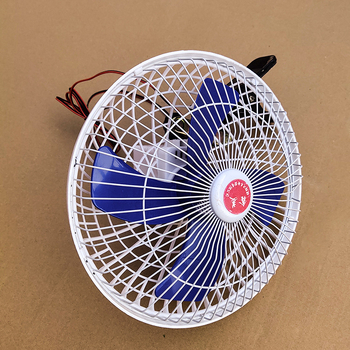 Ventilator auto USB, 12/24V, 20W, din plastic, ventilator electric închis