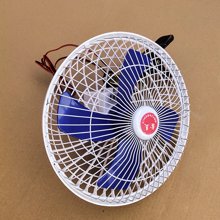 Ventilator auto USB, 12/24V, 20W, din plastic, ventilator electric închis