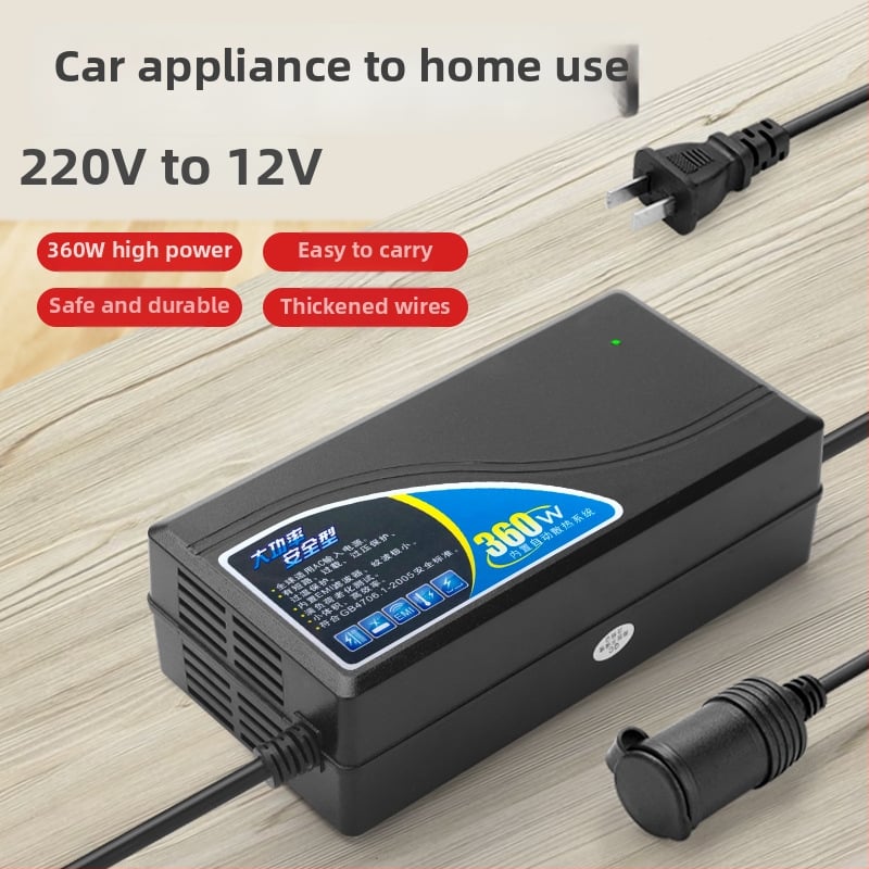 Napajanje za automobilsku utičnicu, 360W, model 12360-A, za kućnu upotrebu