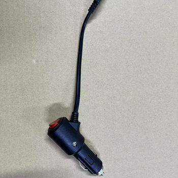Napajajući kabel za automobilni električni čajnik, univerzalni, gumeni, Kaisida, 12V/96W ili 24V/200W