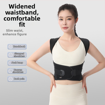 Testtartás-korrektor öv gerinc-támogatással – állítható, légáteresztő, modell Three Keels, felnőtteknek