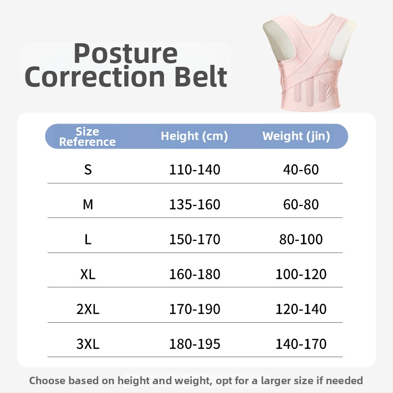 Testtartás-korrektor öv gerinc-támogatással – állítható, légáteresztő, modell Three Keels, felnőtteknek