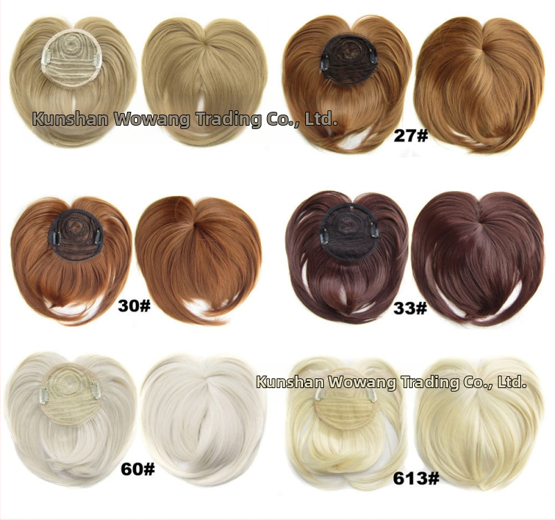 Paruka pre ženy s ofinkou v tvare srdca, vysokoteplotné vlákna, model DX001