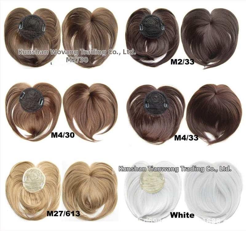 Paruka pre ženy s ofinkou v tvare srdca, vysokoteplotné vlákna, model DX001