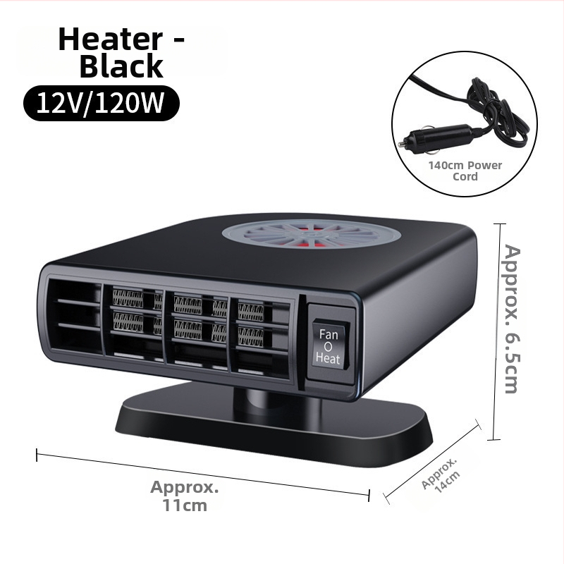 Automobilski grijač za odmrzavanje i demisting vjetrobranskog stakla, ABS, model 3703, 120W