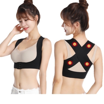 Női hátsó tartásjavító, légáteresztő, varrat nélküli melltartó-támasz, CNAS tanúsítvány, márka samepeak, modell Light skin 2, hát számára, állítható támogatás