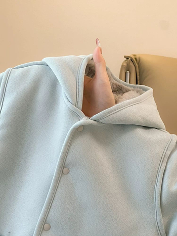 Ολόσωμο φλις ρούχο για μωρά, κορεατικού στιλ, 100% πολυεστέρας, για βρέφη και νήπια