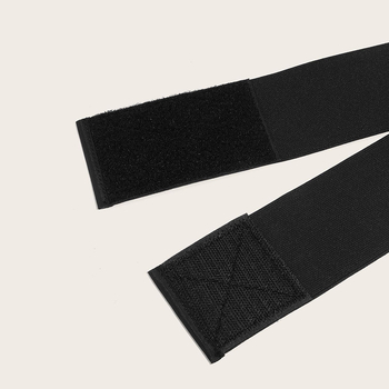 Curea elastică pentru talie pentru femei cu închidere Velcro, material textil, lățime peste 4 cm
