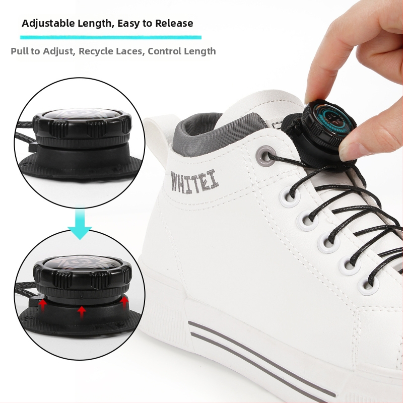 Bežecké tenisky s otočným tlačidlom pre bezviazkové šnurovanie, okrúhle šnúrky, priemer šnúr 0,15 cm, dĺžka šnúr 100 cm, model Xd351