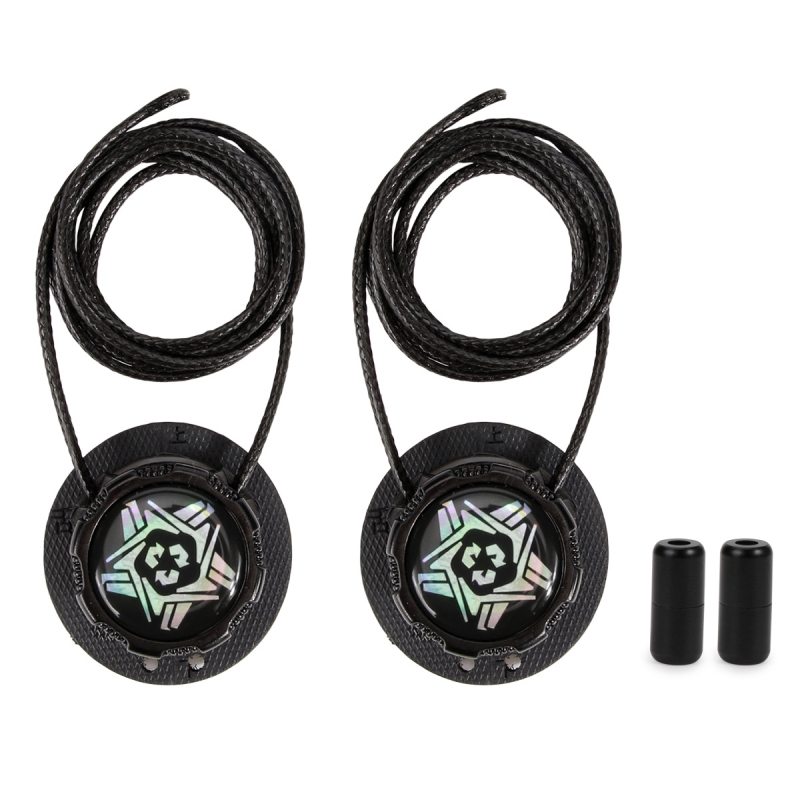 Αθλητικά παπούτσια για τρέξιμο με περιστρεφόμενο κουμπί χωρίς δέσιμο, κυκλικοί κορδόνες, πάχος κορδονιού 0,15 cm, μήκος κορδονιού 100 cm, μοντέλο Xd351