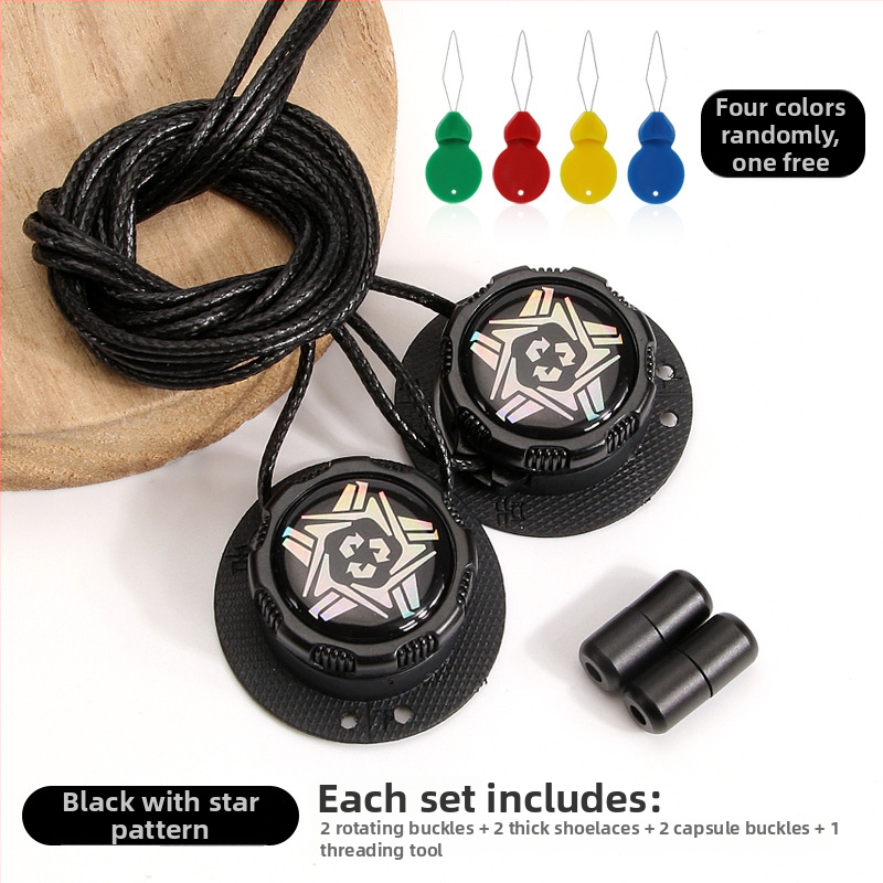 Αθλητικά παπούτσια για τρέξιμο με περιστρεφόμενο κουμπί χωρίς δέσιμο, κυκλικοί κορδόνες, πάχος κορδονιού 0,15 cm, μήκος κορδονιού 100 cm, μοντέλο Xd351