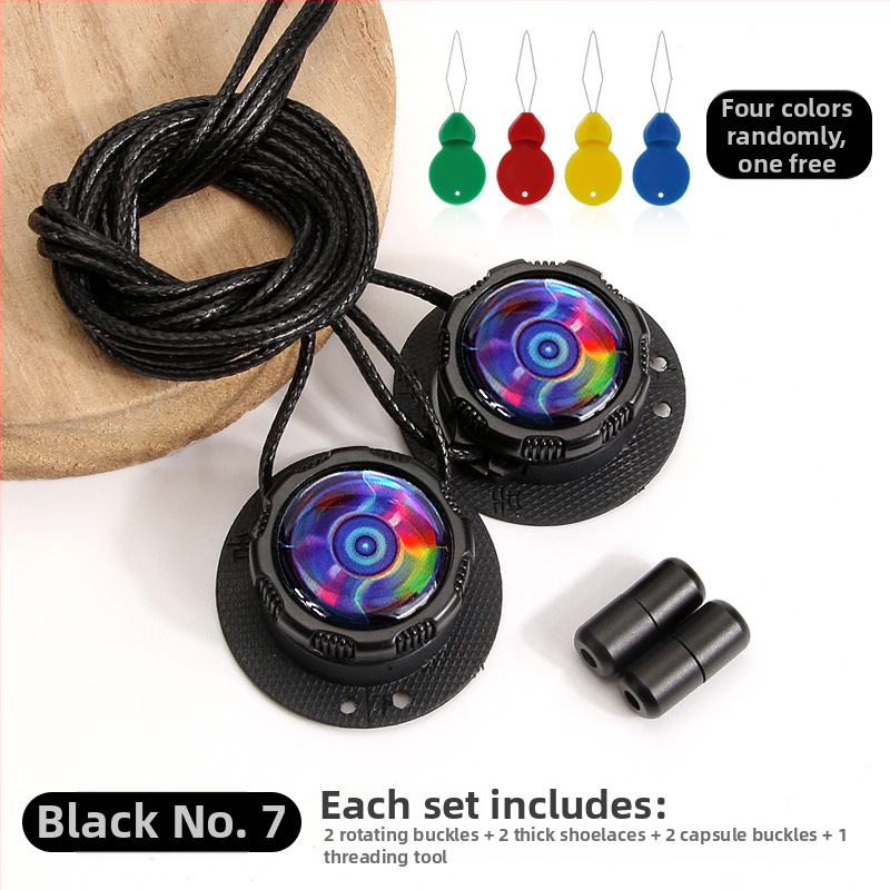 Αθλητικά παπούτσια για τρέξιμο με περιστρεφόμενο κουμπί χωρίς δέσιμο, κυκλικοί κορδόνες, πάχος κορδονιού 0,15 cm, μήκος κορδονιού 100 cm, μοντέλο Xd351