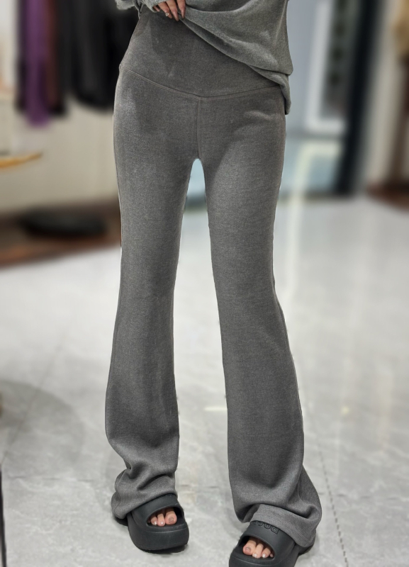 Ženske bootcut tajice za jogu od Derong velura, uski kroj, visoka elastičnost, srednja debljina