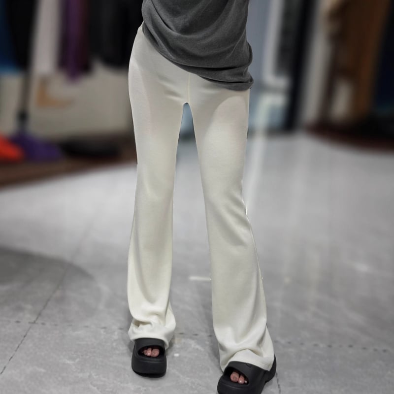 Ženske bootcut tajice za jogu od Derong velura, uski kroj, visoka elastičnost, srednja debljina