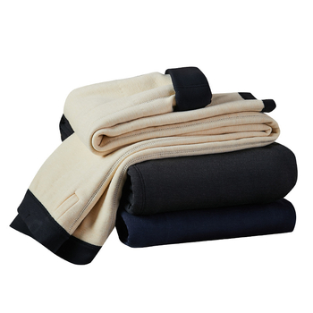 Unisex hlače s punjenjem od Mulberry svile i pamuka, tople, 3-slojne, debljina 141–160 g/m²