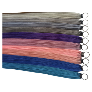 Produženje kose - bešavne, stil pero s naglascima, visi uz uho, proteinska svila