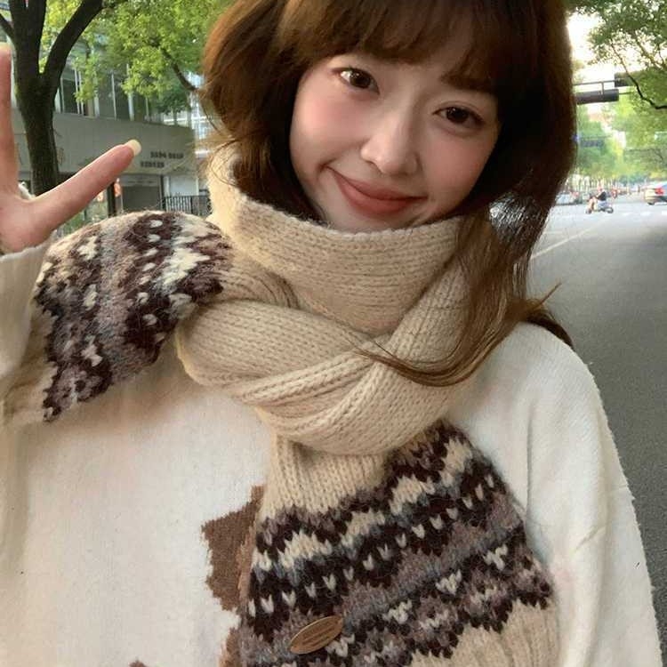 Șal din poliester, țesătură twill, menține căldura, toamna 2025, stil personalizat