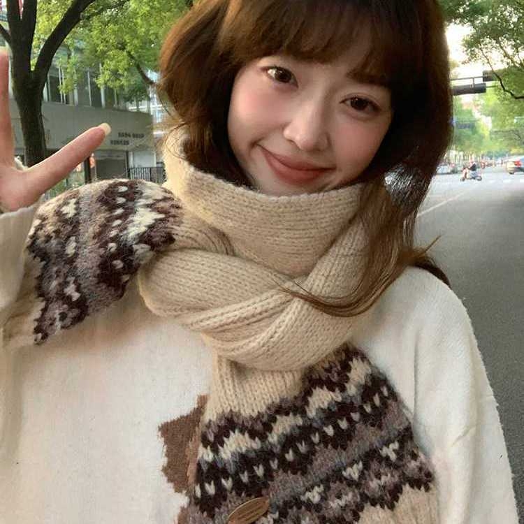 Șal din poliester, țesătură twill, menține căldura, toamna 2025, stil personalizat