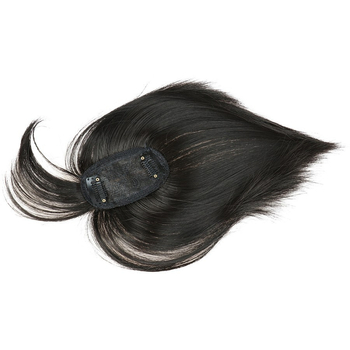 Jiamese Q24 Perucă cu breton pentru femei, fibre rezistente la temperatură, stil natural, nu este recomandată vopsirii la temperaturi înalte