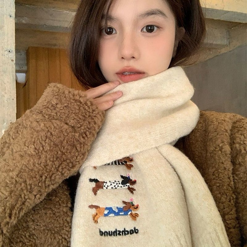 Плетен шал от полиестер с Twill – поддържа топлината, есен 2025, стил: шал, принцеса