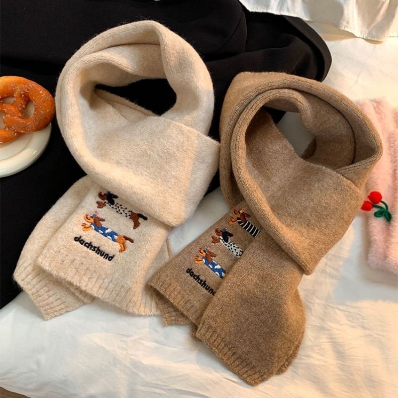 Плетен шал от полиестер с Twill – поддържа топлината, есен 2025, стил: шал, принцеса