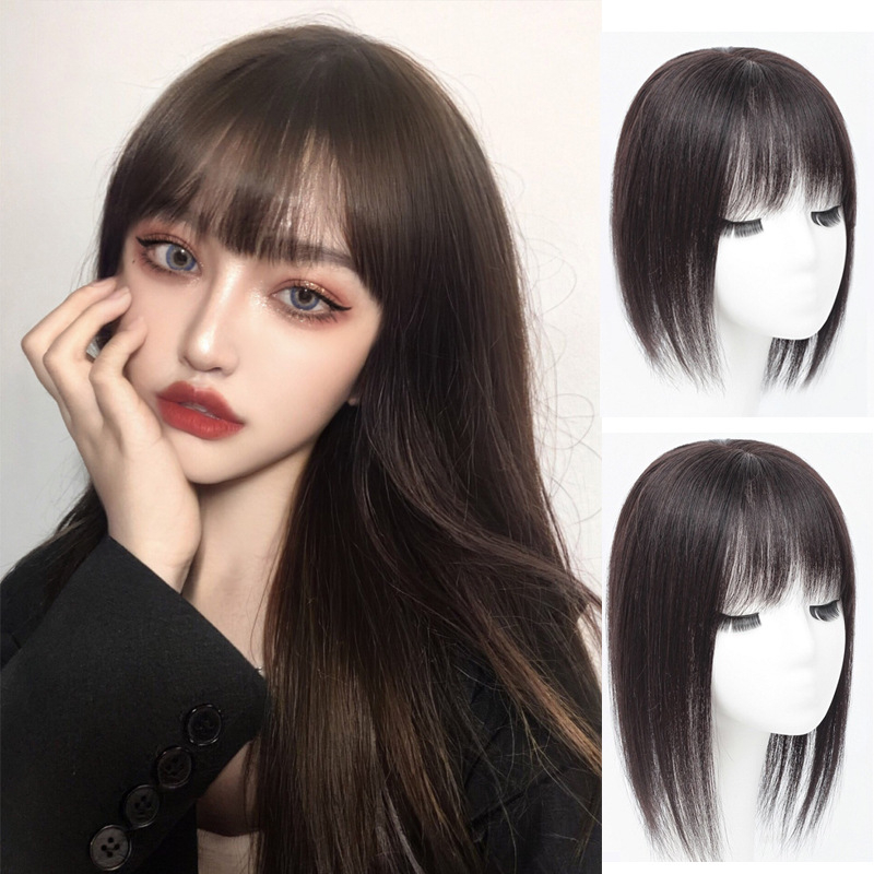 Baifumi 1104 Topper păr – păr drept, Fir cu temperatură înaltă, pentru femei, Mecanism de acoperire