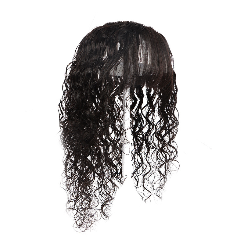 Dijelić perike za žene, ljudska kosa, model Silk mesh curly hair, obrada: mehanički proces, može se bojiti ili permati