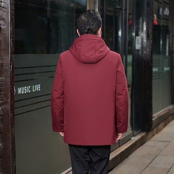 Gólya tollas dzseki levehető béléssel – akril külső anyag, extra vastagságú 501–600 g/m², hőszigetelő bélés, melegen tart