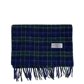 Ženski šal od 100% vune, karirani uzorak, warp-knit, zimski, produženog kroja, korejskog stila, svestran