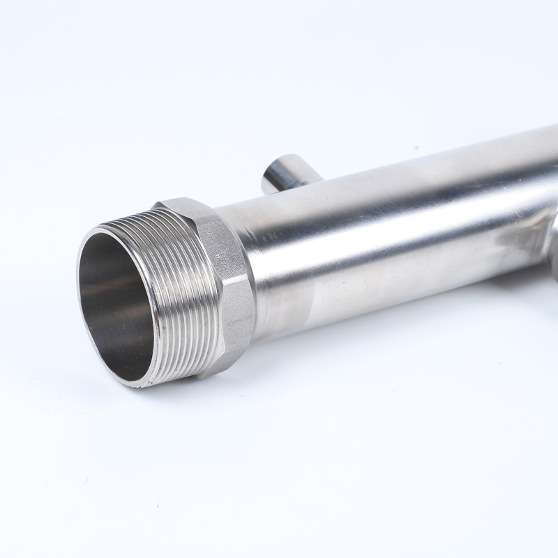 Na mieru vyrobený vodný rozdeľovač z nerezu pre podlahové vykurovanie, zváracie pripojenie, vetvy DN25–DN150, voda ako médium