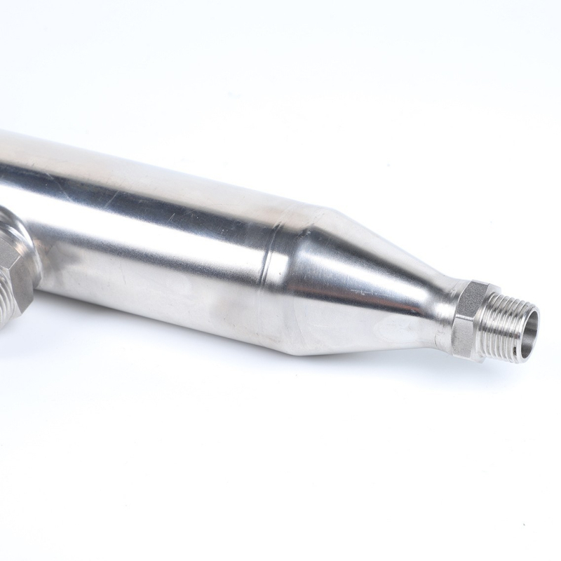 Na mieru vyrobený vodný rozdeľovač z nerezu pre podlahové vykurovanie, zváracie pripojenie, vetvy DN25–DN150, voda ako médium