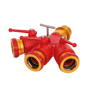 Hidrant de incendiu, O intrare – Trei ieșiri, Presiune înaltă, Ușor, Aliaj aluminiu-magnéziu, Model FIII80/65