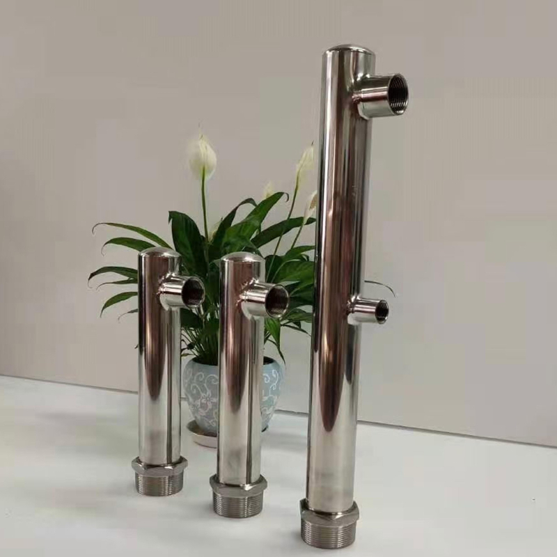 Rozsdamentes acél víz elosztó padlófűtéshez és otthoni meleg/hideg vízhez – rögzített szerelés, modell 20250916, 304 rozsdamentes acél