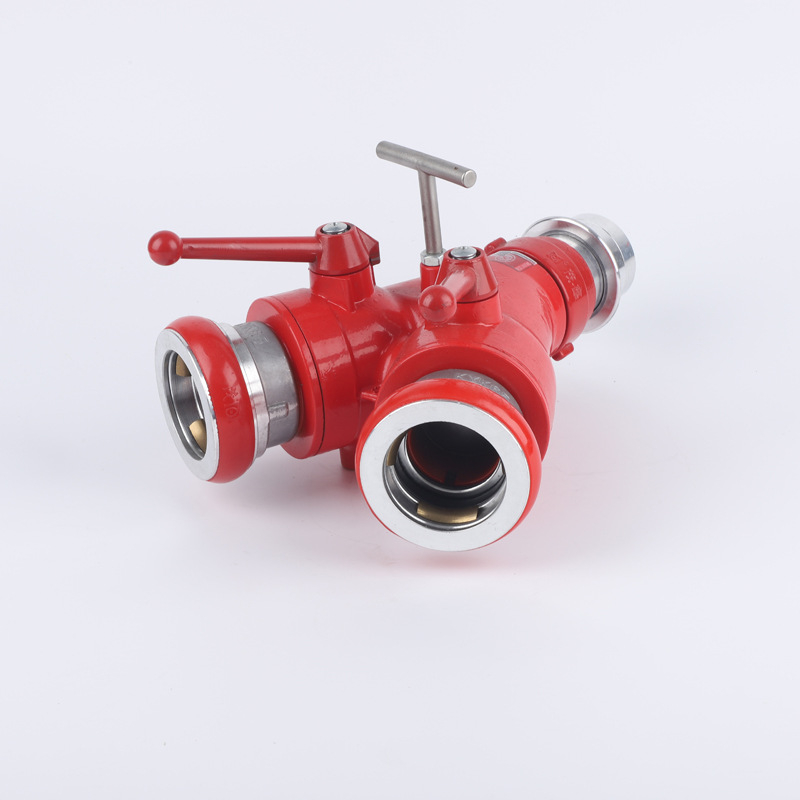 Maoxin separator de apă pentru incendii, model Doi ieșiri, 1 intrare, interfață rapidă