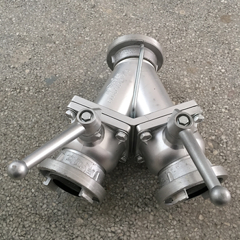 Tengda separator de apă 65/65*2, aliaj de aluminiu, presiune nominală 1.6 MPa, pentru sisteme de stingere a incendiilor