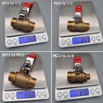 Αγροτικός σφαιρικός βαλβίδας με διακόπτη, M22/M14, Haikuo HKOK