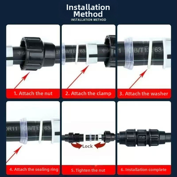 Vodovodný spoj s ventilom T-kusom, PP materiál, prispôsobené plastové jadro