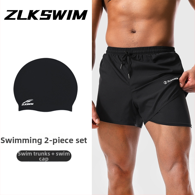 Мъжки плувни шорти – бързосъхнещи, едноцветен модел (96% полиестер + 4% еластан; подплата: 95% полиестер + 5% еластан; тегло: 200 g; стил: briefs)