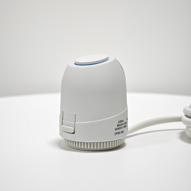 Univerzálny elektrický pohon vykurovania pre vodný rozvod, hydronické vykurovanie a podlahové vykurovanie (HVAC)