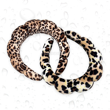 Čelenka za kosu s leopardovim uzorkom - Ručno izrađeni platneni dodatak za glavu za žene (Materijal: Tkanina; Postupak: Ručna izrada; Stil: Ins wind; Klasifikacija stila: Fresh and Sweet; Kategorija: Headwear; Sezona: Zima 2023)