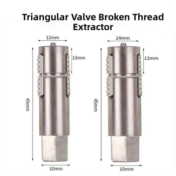 Háztartási vízvezetékhez használható menetes kihúzó eszköz szögletes szelephöz