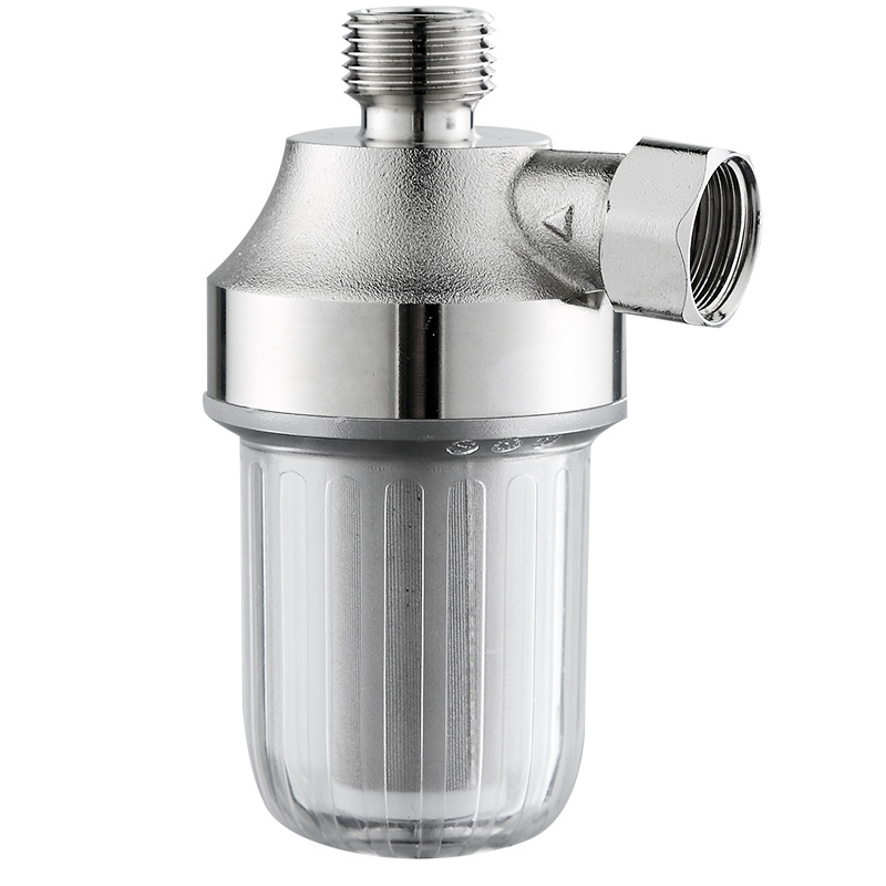 Haukele predfilter za kućni električni bojler — bakar + ABS, stil Light Luxury, pogodno za slavine, perilice rublja i tuševe