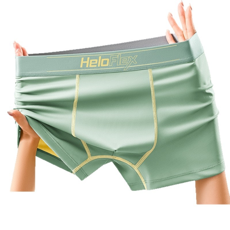 Boxeri pentru bărbați fără cusături din Modal (50–70%), cu căptușeală Lyocell, respirabili, uscare rapidă