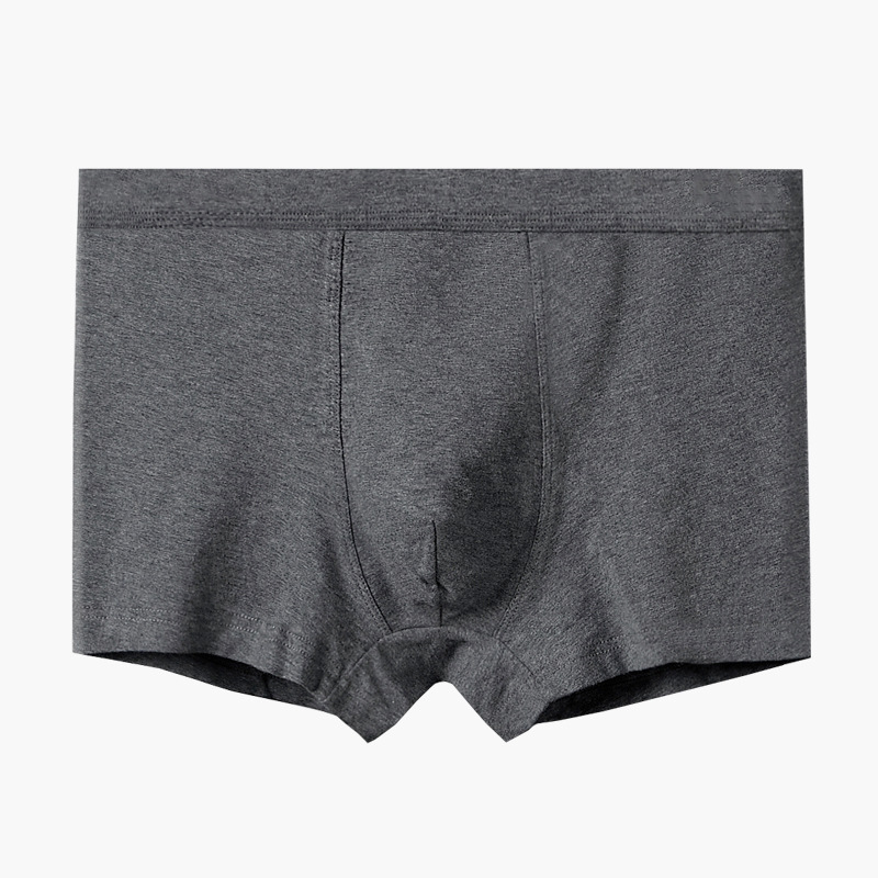 Boxeri bărbați din bumbac, antibacterieni, respirabili, talie medie, 90-95% bumbac