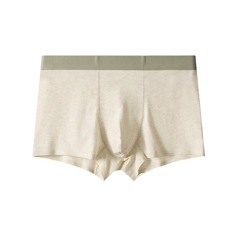 Boxer bărbați din bumbac - 95-100% bumbac, talie medie, respirabili, antibacterieni
