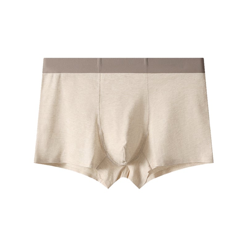 Boxer bărbați din bumbac - 95-100% bumbac, talie medie, respirabili, antibacterieni